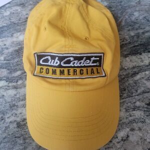 Cub Cadet Commercial We Mean Business Slideback Hat Golden Yellow One Size